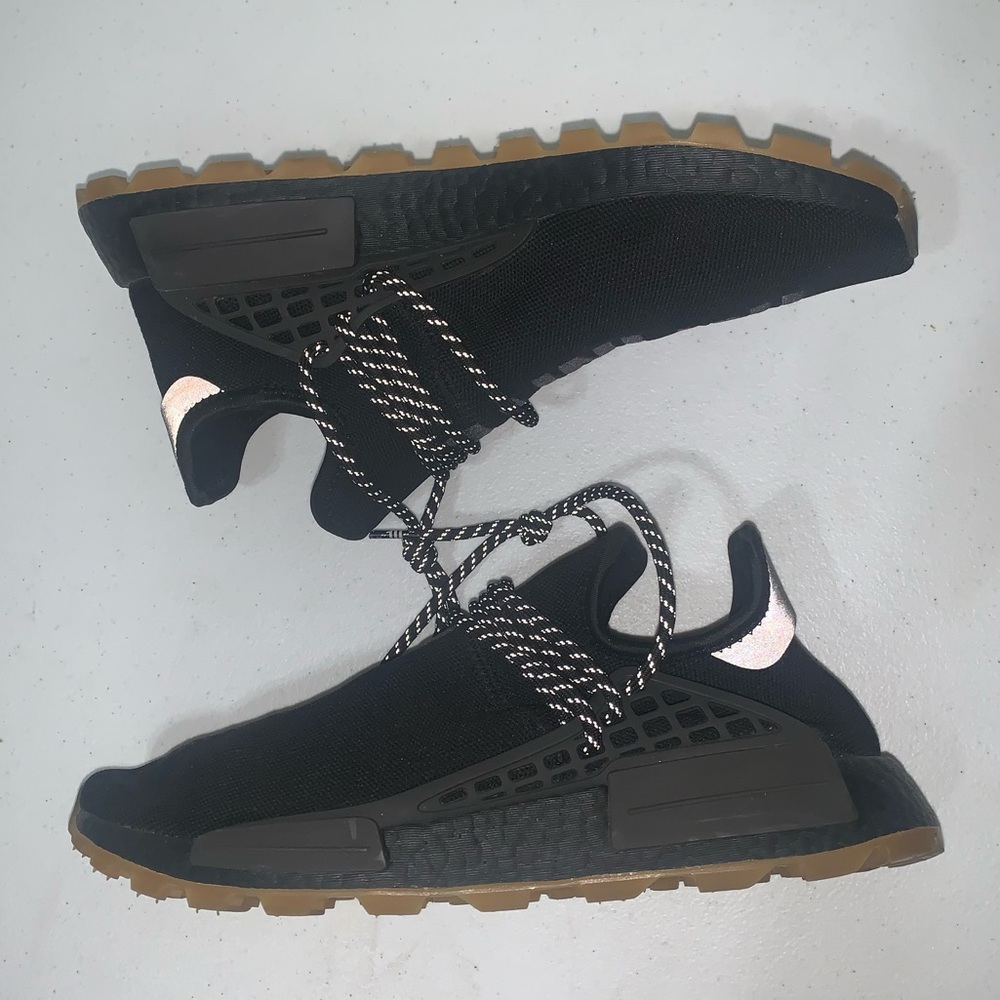 Used Adidas NMD Pharrell Human Race Trail Infinite Species Black Men's size 11